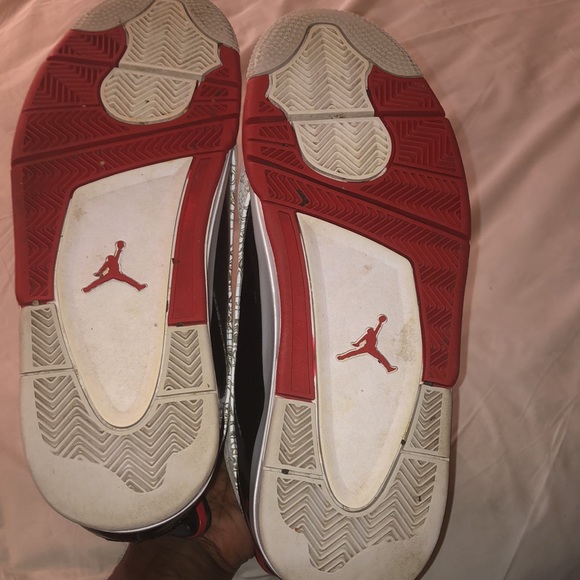 JORDANS DUB ZERO VARSITY RED& BLACK BRAND NEW - Picture 6 of 6